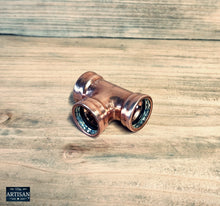 Load image into Gallery viewer, 22mm Copper Swivel Tee