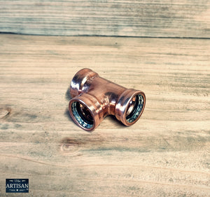 22mm Copper Swivel Tee