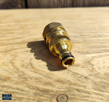 Load image into Gallery viewer, 22mm Brass Hose pipe Connector