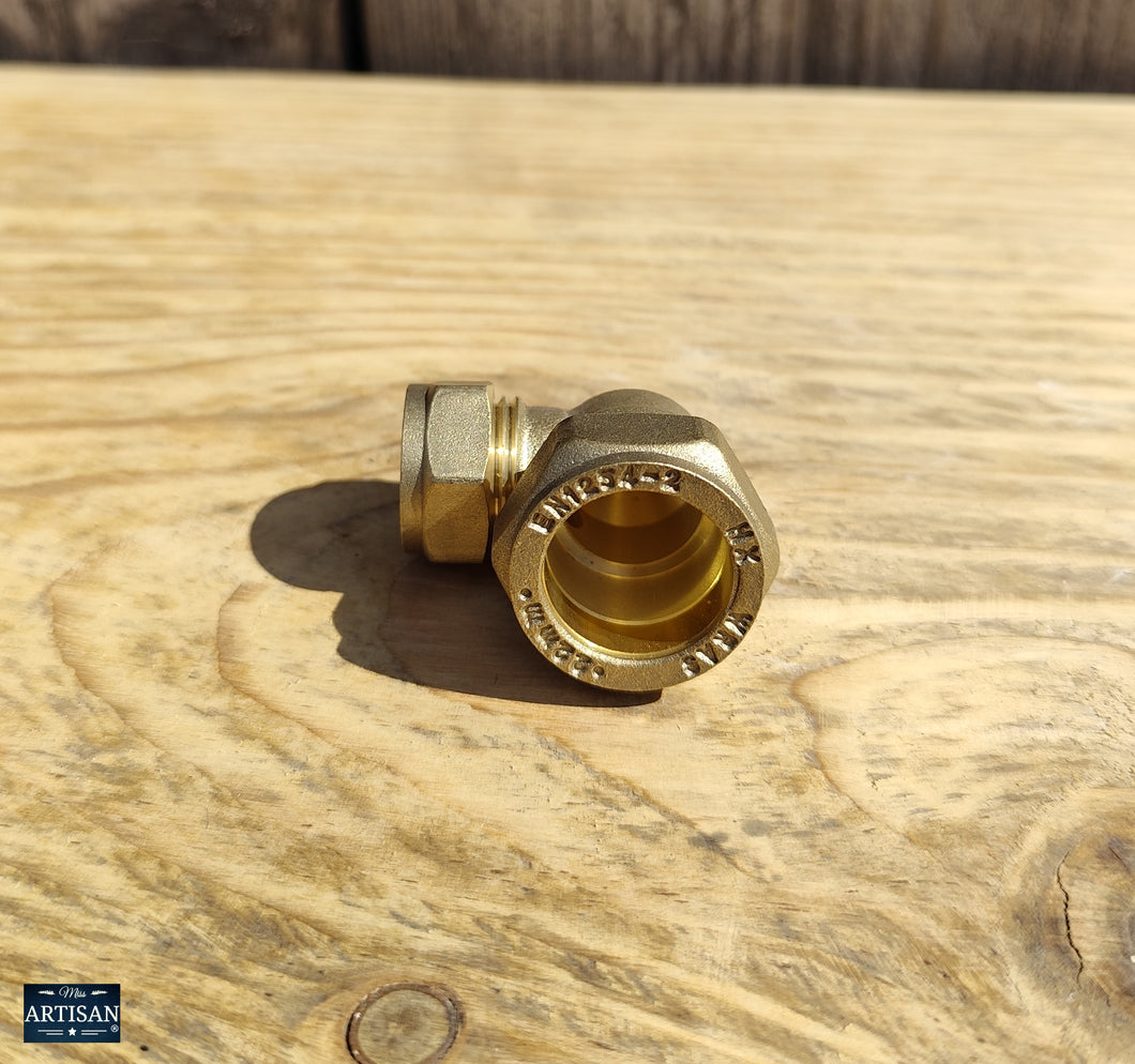 22mm x 15mm Brass Elbows