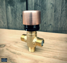 Load image into Gallery viewer, Thermostatic Copper Mixer Valve