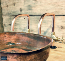 Load image into Gallery viewer, Single Copper Faucet Tap - Fixed Spout