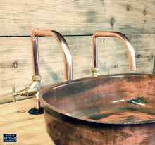 Load image into Gallery viewer, Single Copper Faucet Tap - Fixed Spout