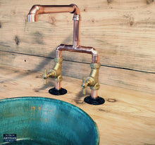 Load image into Gallery viewer, Copper Mixer Tap - Swivel Spout