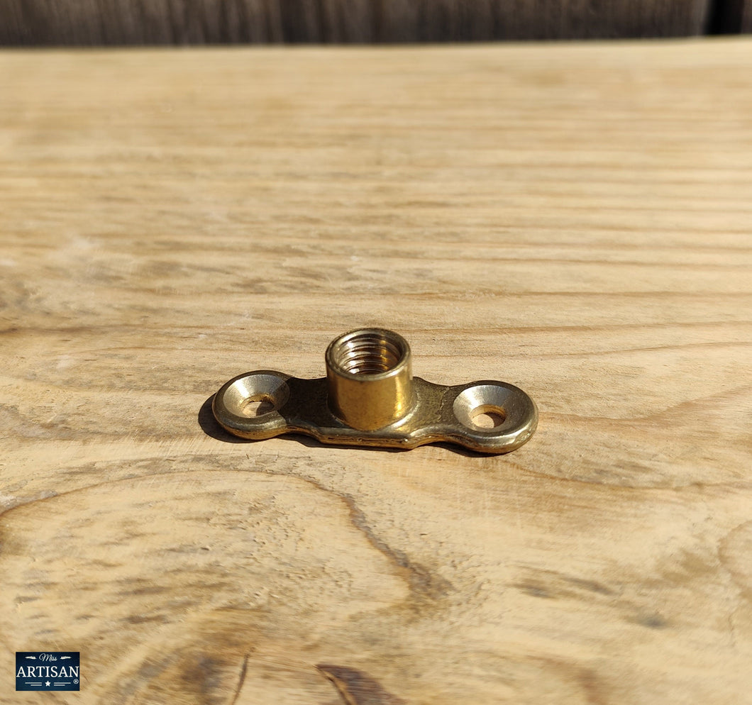 M10 Brass Wall Brackets