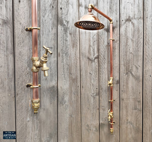 Single Handle Copper Hose Pipe Shower With Garden Tap