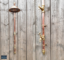 Load image into Gallery viewer, Single Handle Copper Hose Pipe Shower With Garden Tap