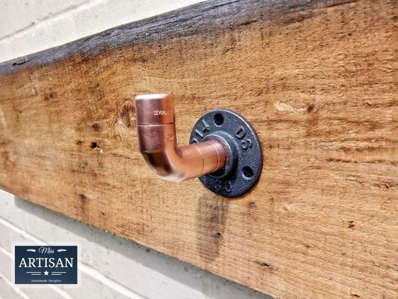 Copper Pipe Hook - Miss Artisan