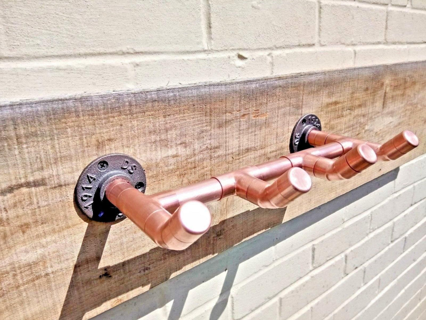 Copper Pipe Coat Hooks - Miss Artisan